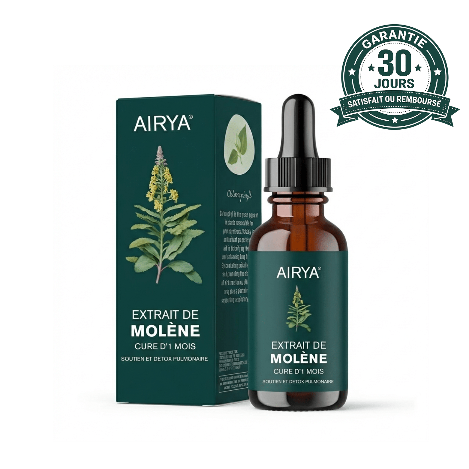 EXTRAIT DE MOLÈNE AIRYA - Pour respirer librement et retrouver son confort. - AIRYA